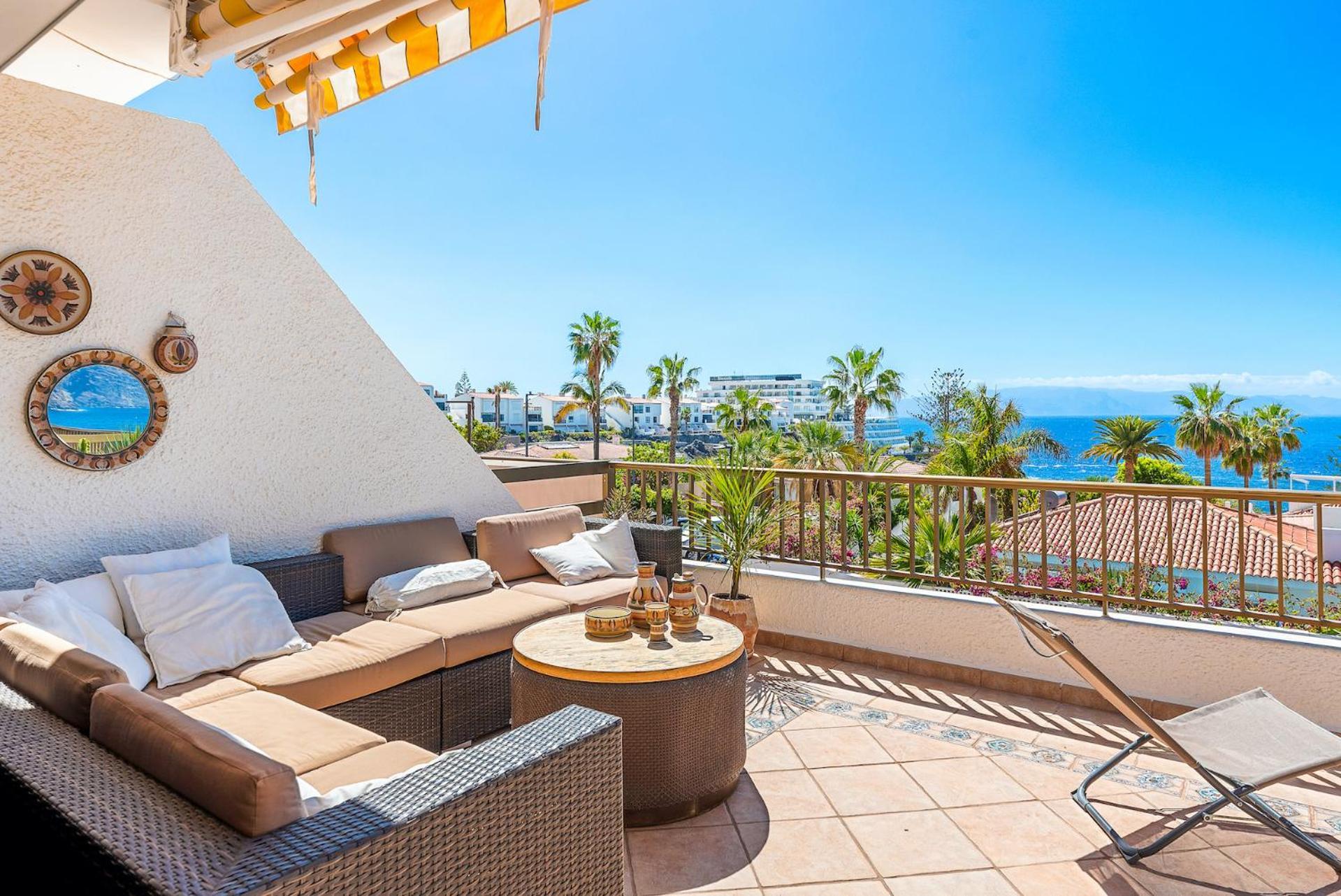 Home With Stunning View By Dream Homes Tenerife Puerto de Santiago  Bagian luar foto